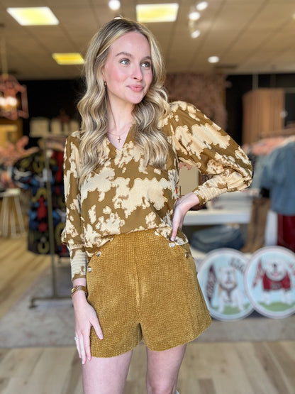 Emily Mccarthy Hampton Top in Hide