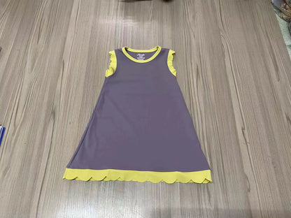 Scallop Detail Dress (multiple colors)