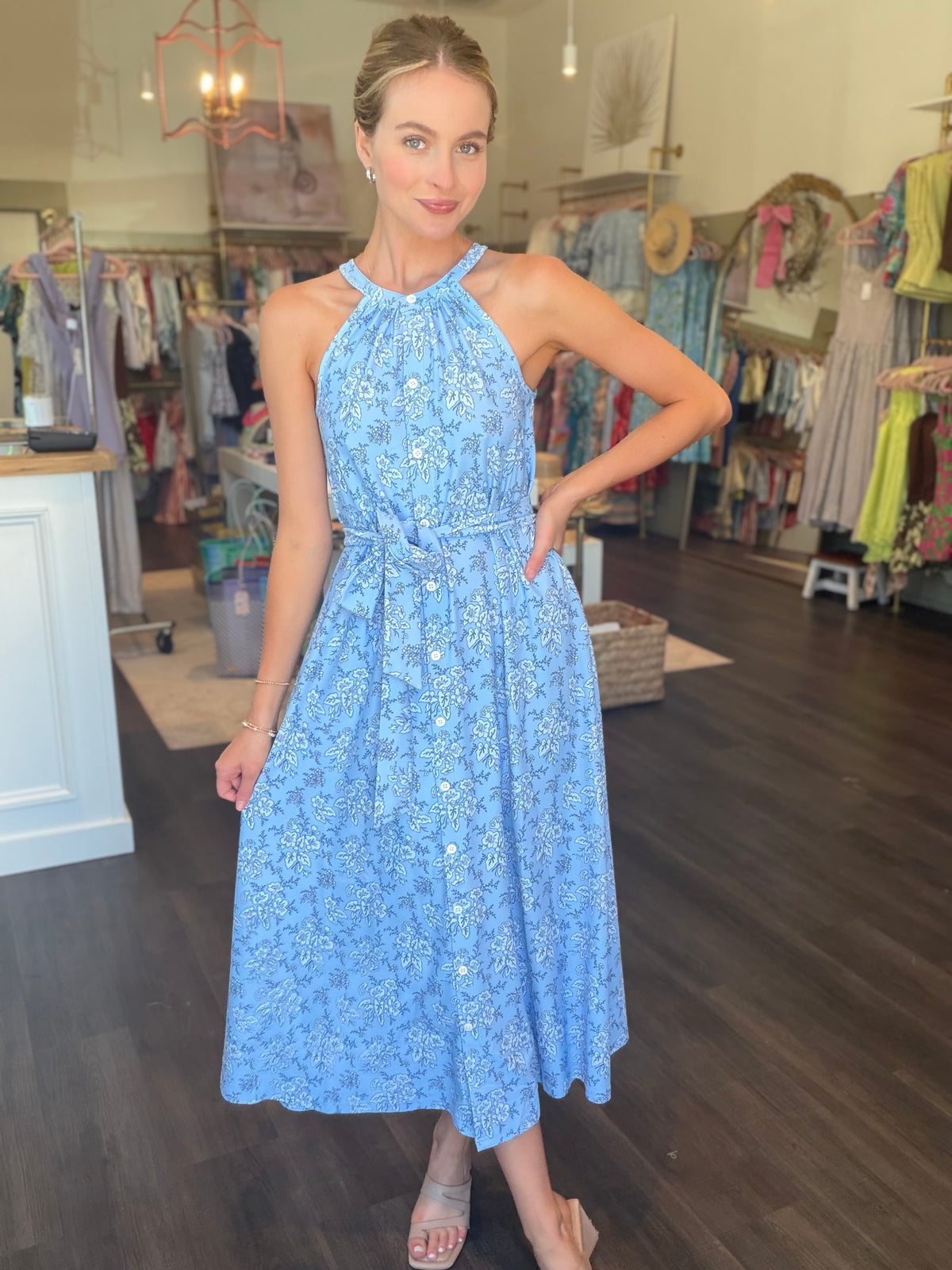 Smith and Quinn Sunny Dress in Raindrop Floral