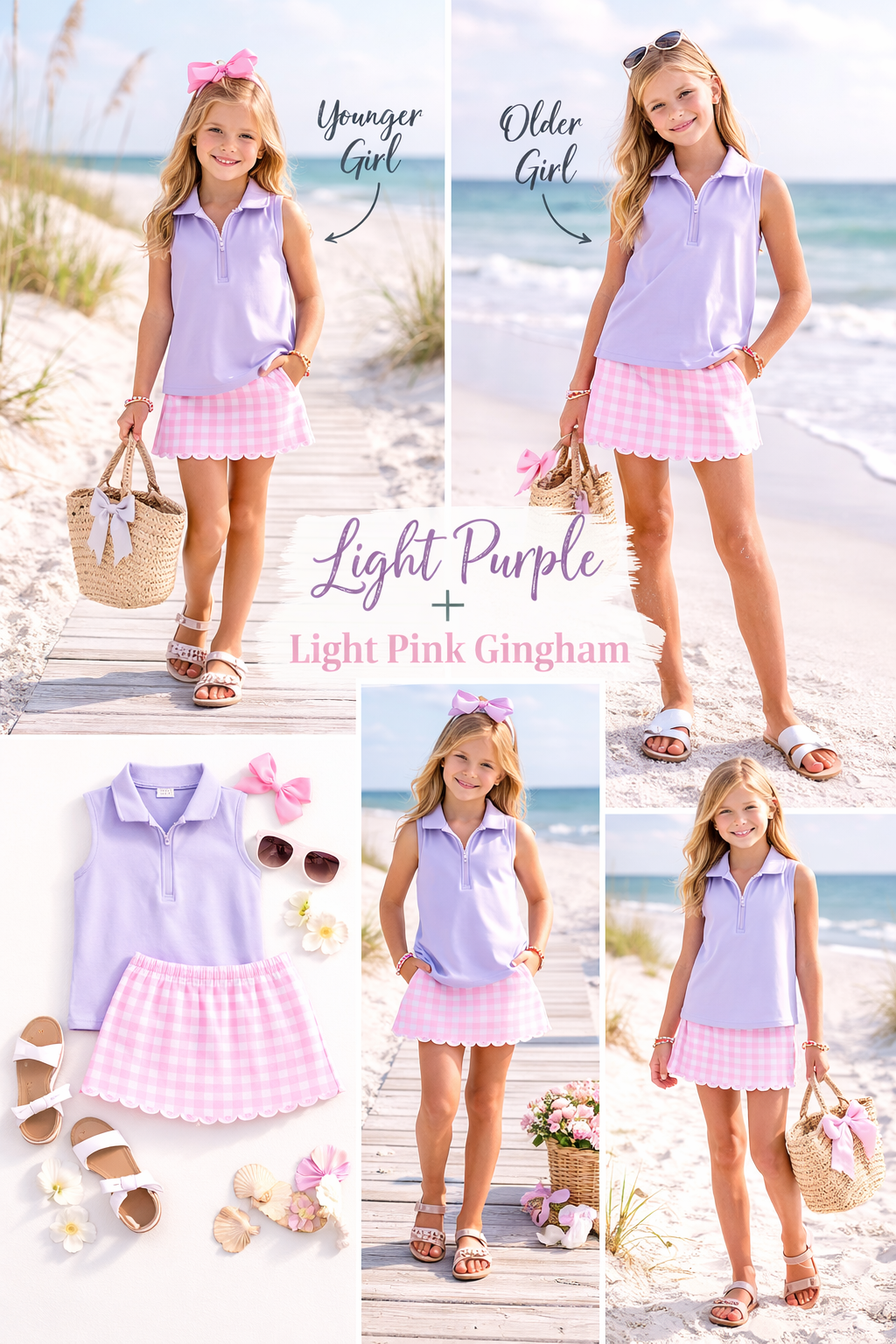 Sleeveless Polo/Skort Set (PREORDER)