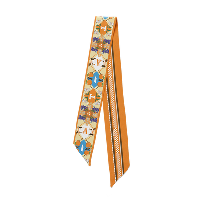 Saturday Silks Skinny Scarf (PREORDER/Multiple teams)