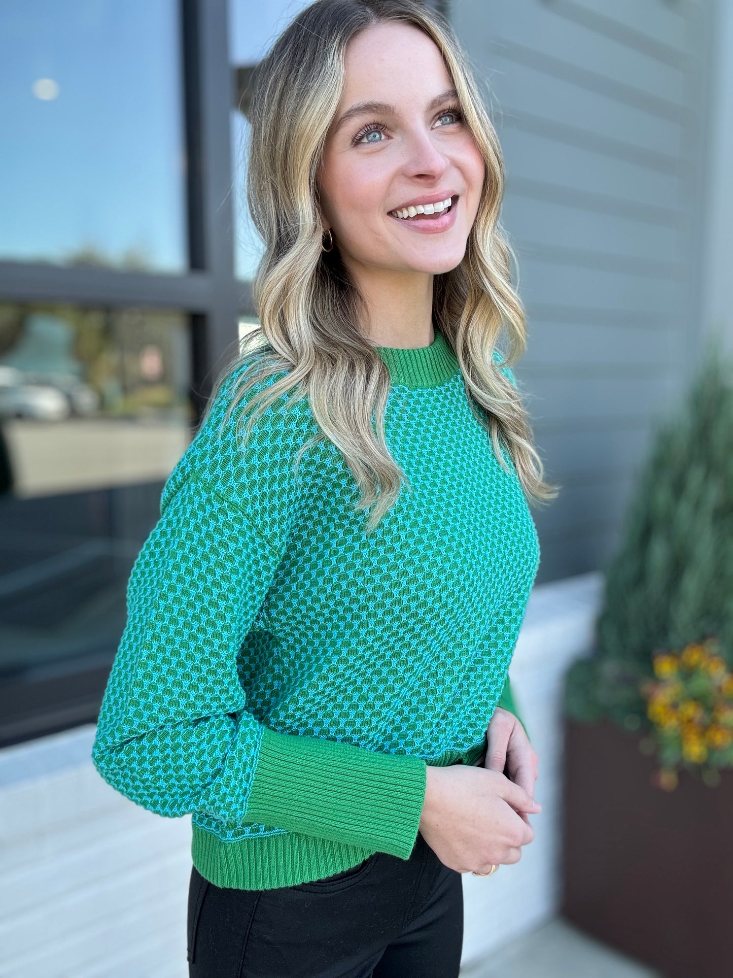 Emily Mccarthy Boxy Sweater in JellyBean