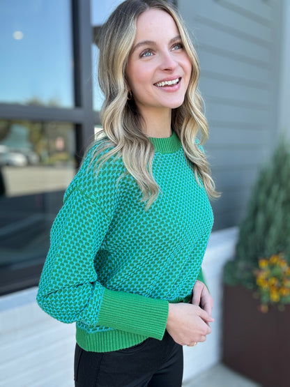Emily Mccarthy Boxy Sweater in JellyBean