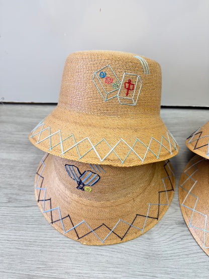 Tipsy Threads Mahjong Bucket Hat