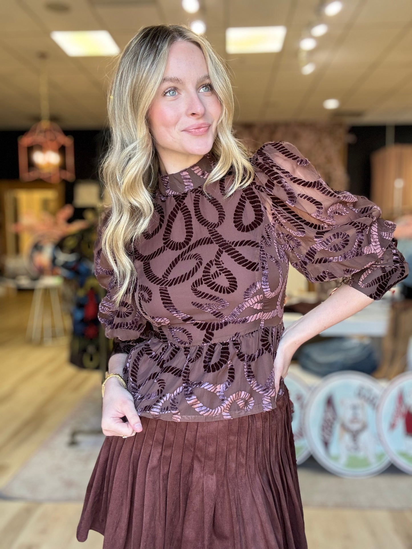 Emily Mccarthy Zoe Top in Rope