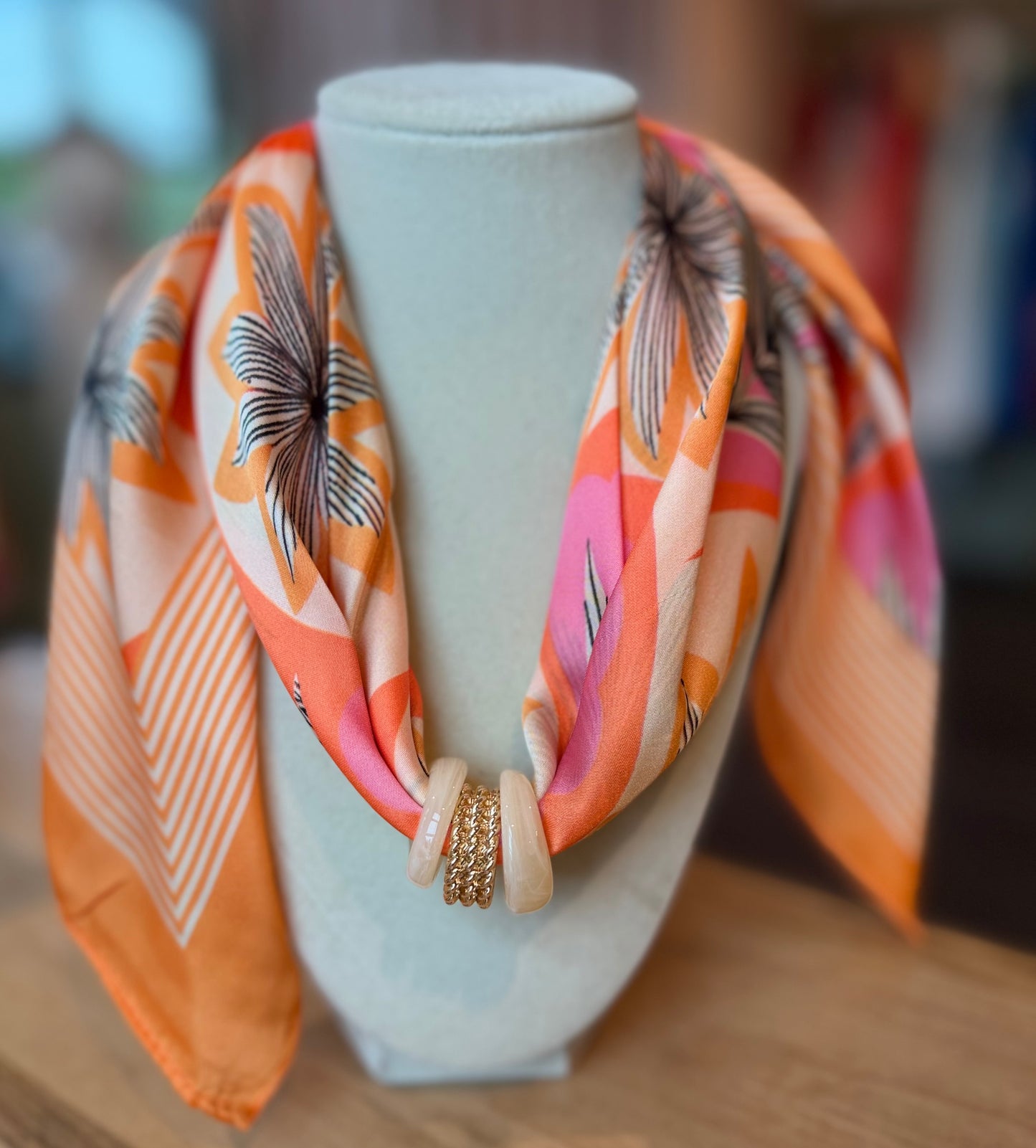Scarf Necklaces By JKT Designs