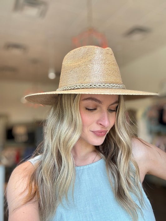 Tipsy Threads Cabo Solid Braid Hat