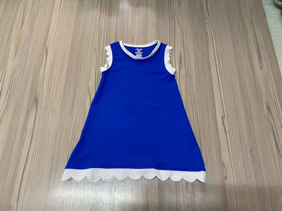 Scallop Detail Dress (multiple colors)