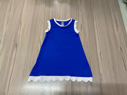 Scallop Detail Dress (multiple colors)