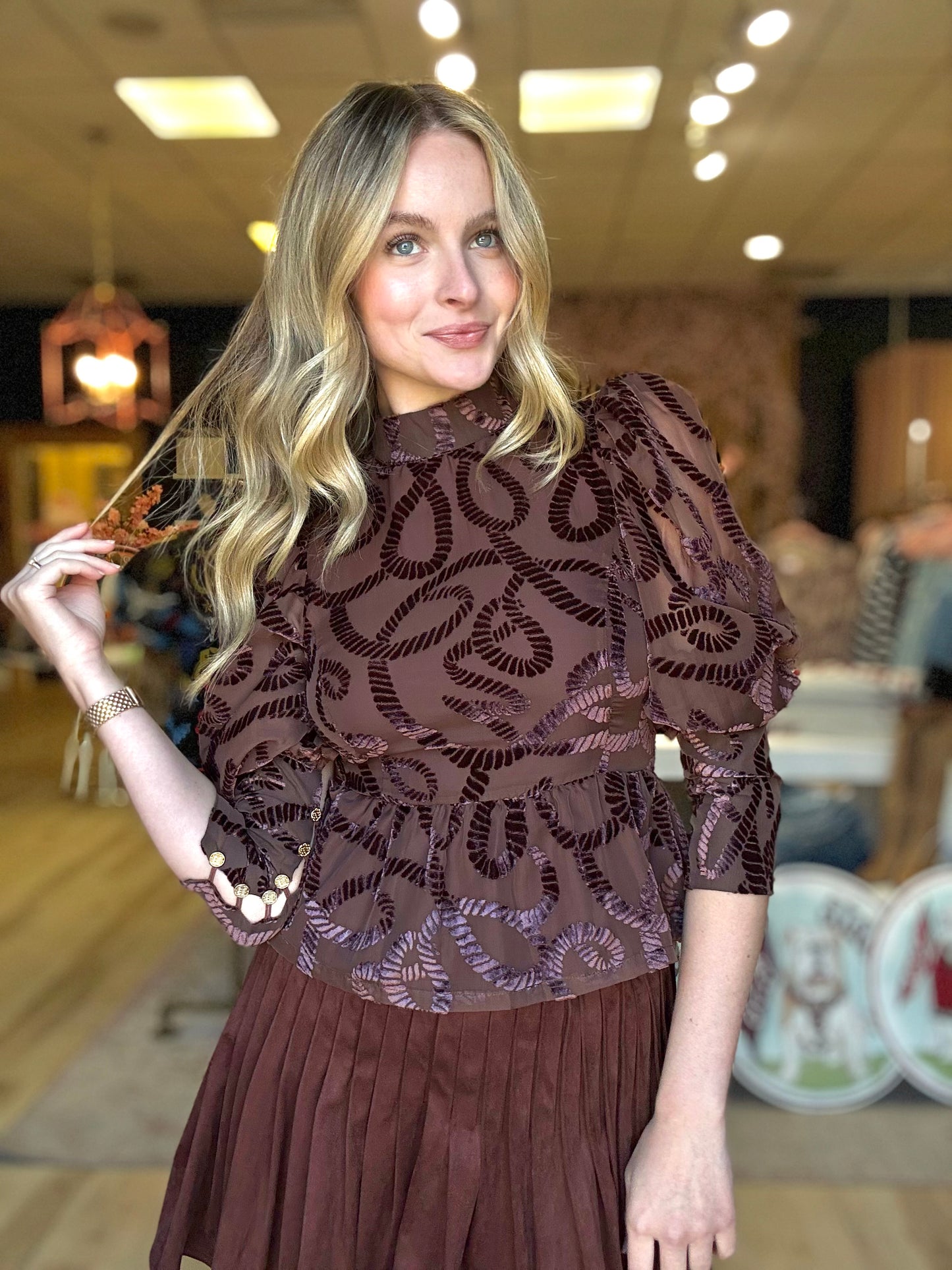 Emily Mccarthy Zoe Top in Rope