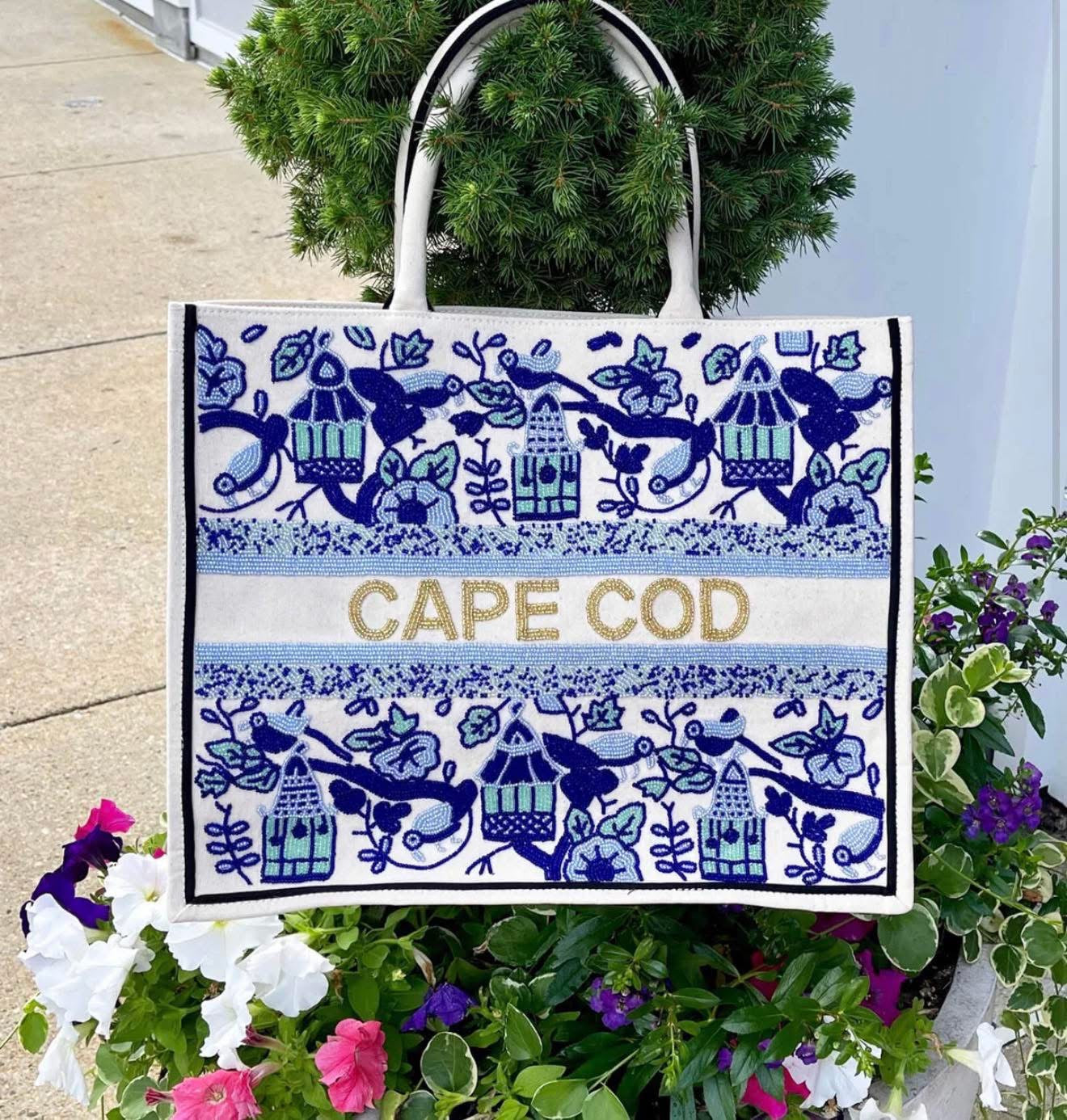 Custom Beaded Tote Bag (PREORDER)