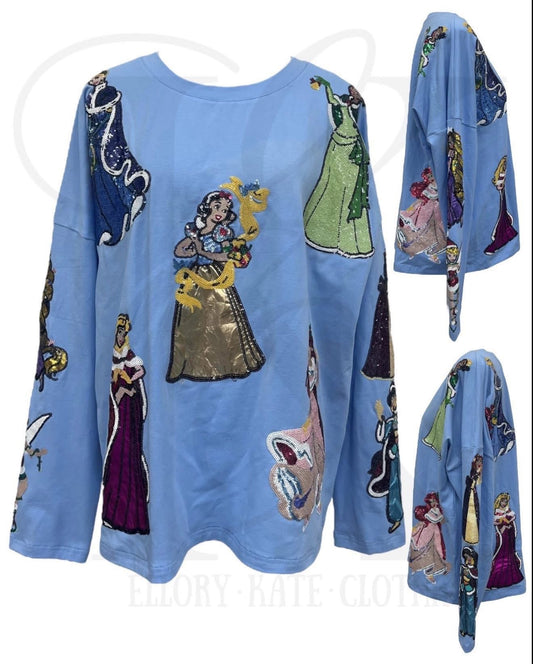 Disney Princess Sequin Tee (preorder)