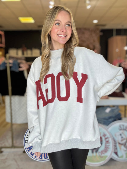 Pilates / Yoga Reversible Sweatshirt