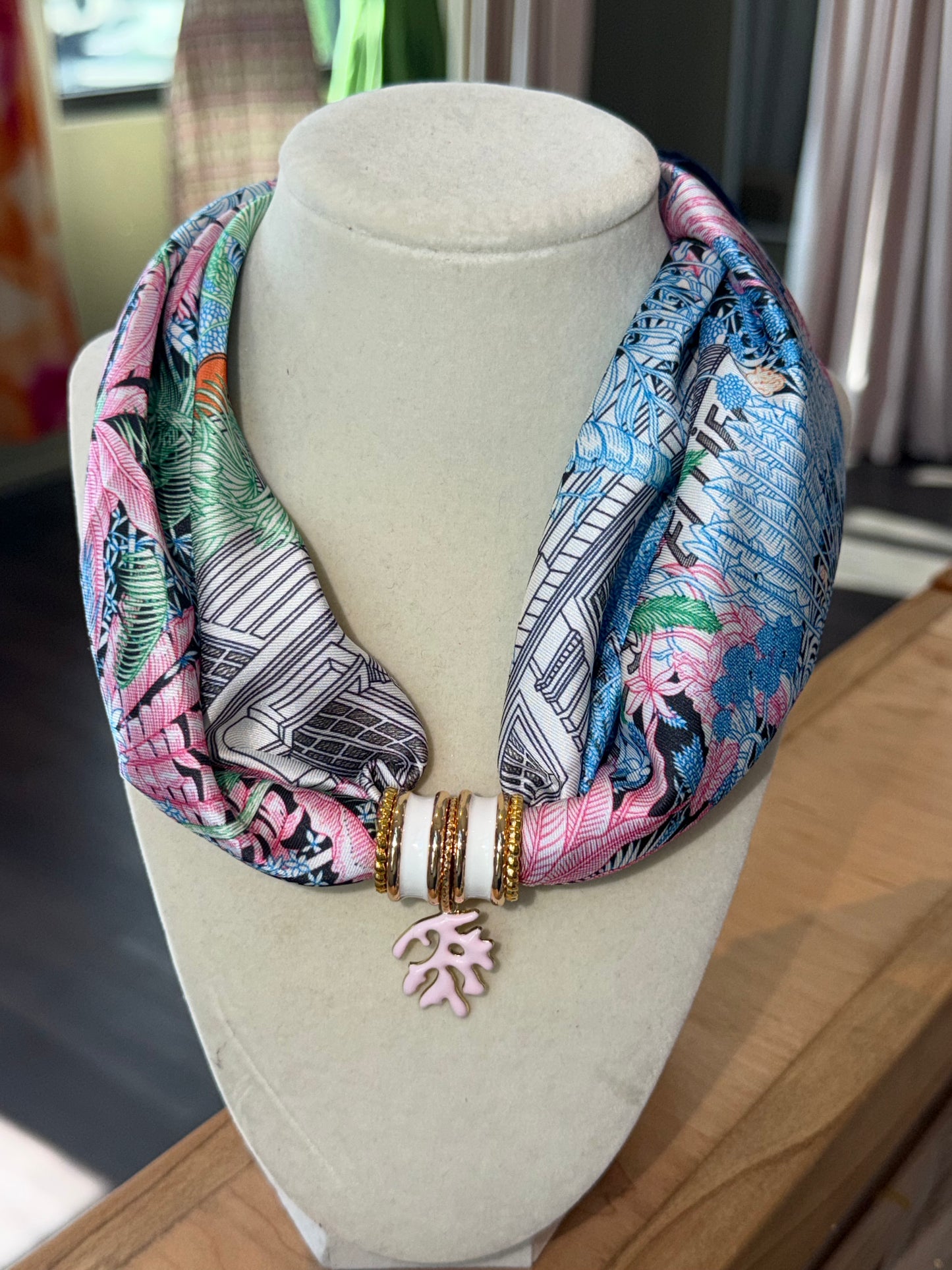 Scarf Necklaces By JKT Designs