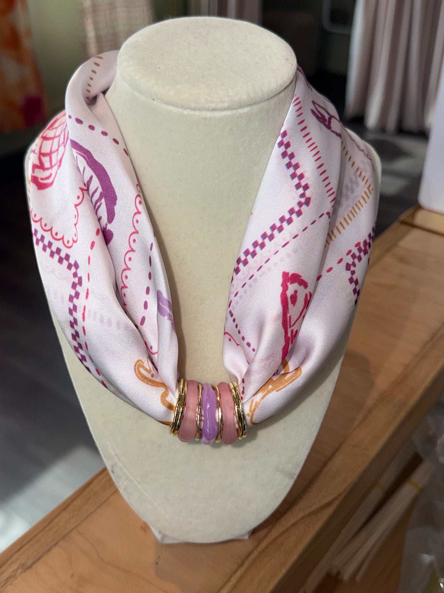Scarf Necklaces By JKT Designs