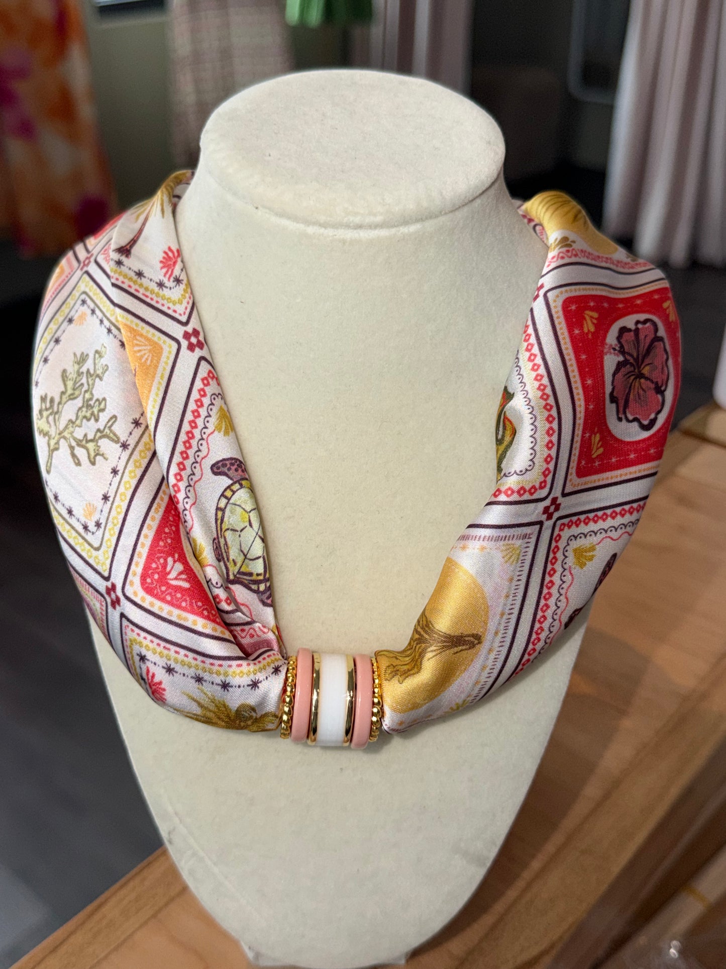 Scarf Necklaces By JKT Designs