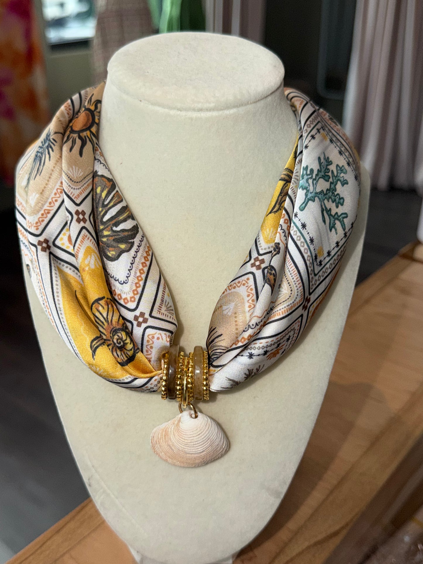 Scarf Necklaces By JKT Designs