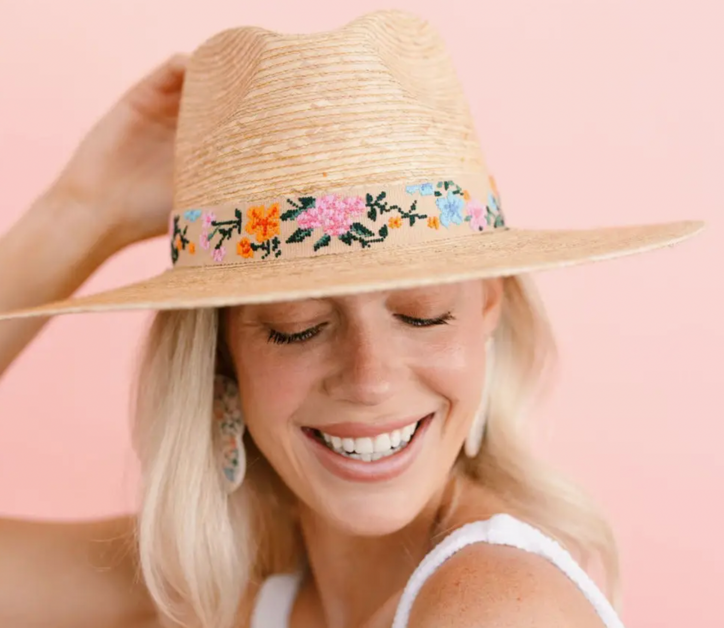 Sunshine Tienda Flor Coconut Palm Hat