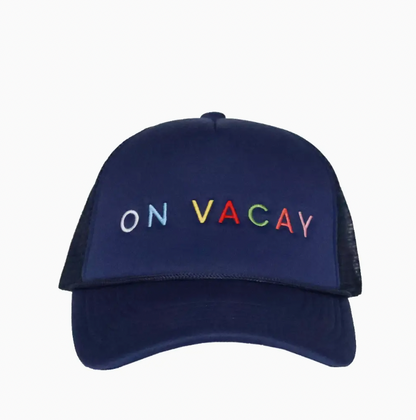 Sunshine Tienda On Vacay Trucker Hat