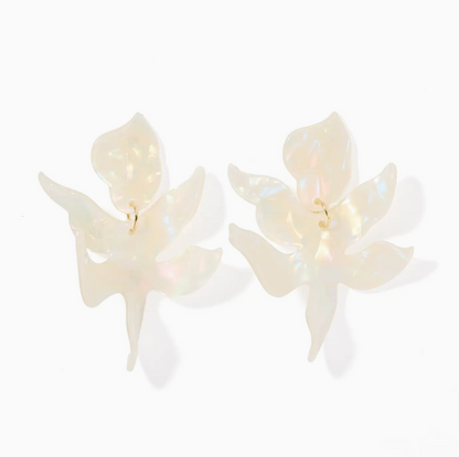 Flora Earrings Iridescent