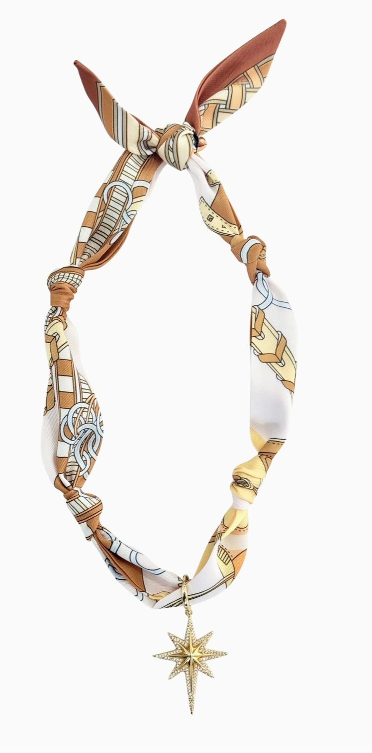 Gemelli Tulum Scarf Necklace