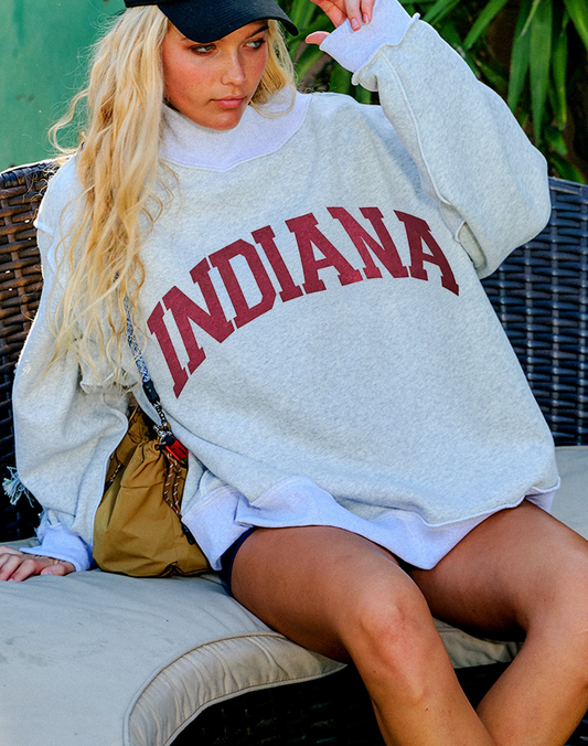 Indiana Reversible Gameday Sweatshirt (preorder)