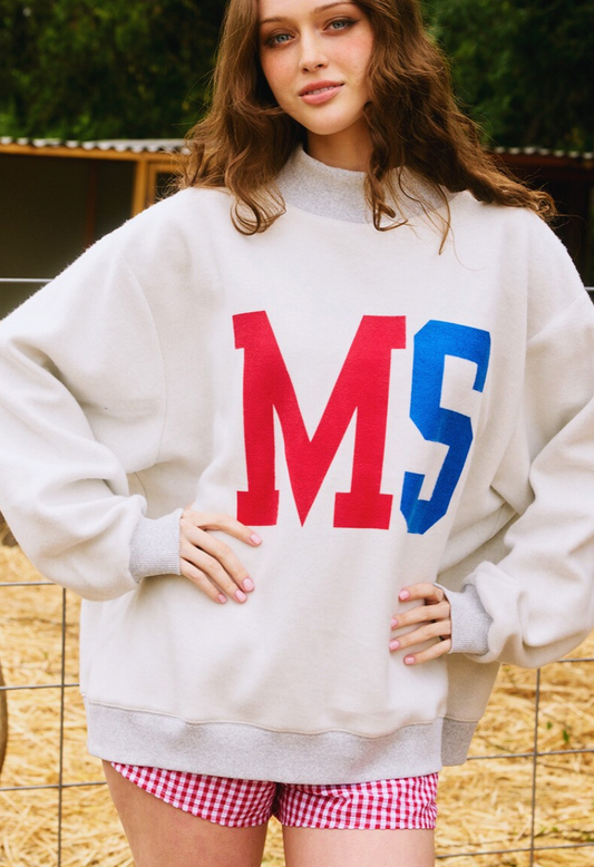 Mississippi Reversible Gameday Sweatshirt (preorder)