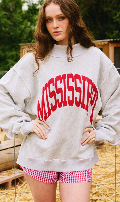 Mississippi Reversible Gameday Sweatshirt (preorder)