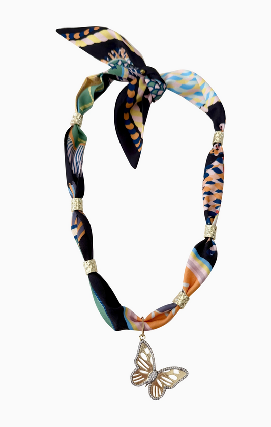 Gemelli Brenda Scarf Necklace