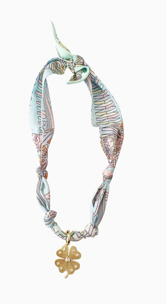 Gemelli Costa Scarf Necklace