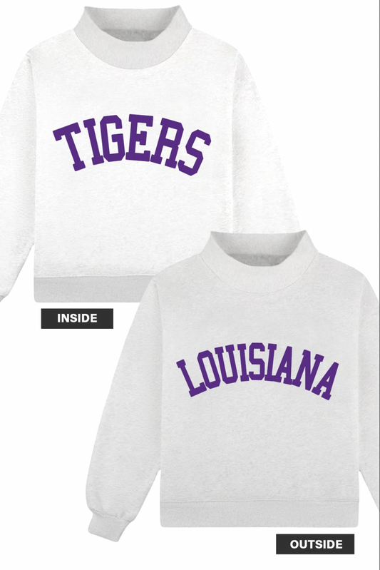LSU Reversible Gameday Sweatshirt (preorder)
