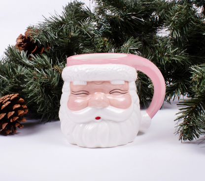 Pink Santa Mugs (preorder)