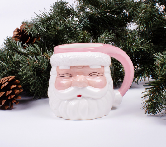 Pink Santa Mugs (preorder)