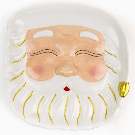 White Santa Platter (preorder)