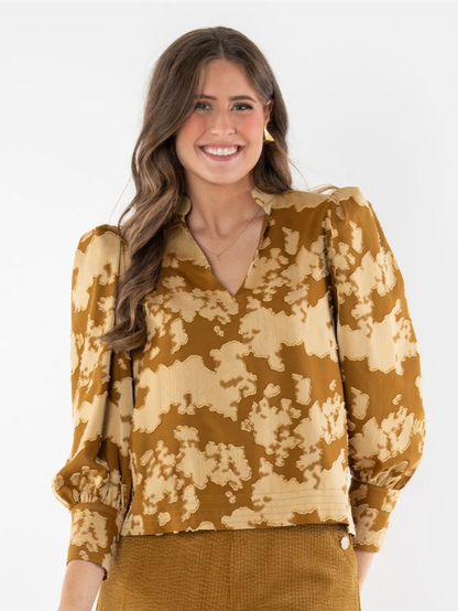 Emily Mccarthy Hampton Top in Hide