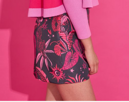 Alden Adair Pamela Skirt in Zebra Lounge