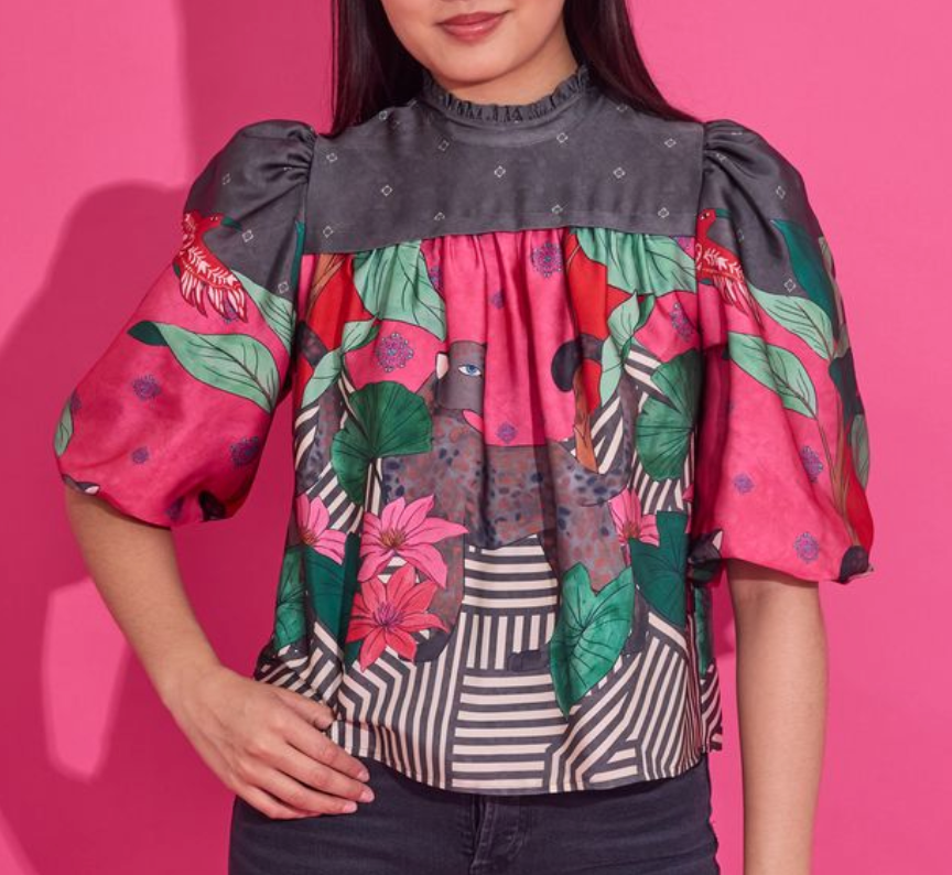 Alden Adair Mel Top in Colony Stripe