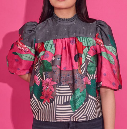 Alden Adair Mel Top in Colony Stripe