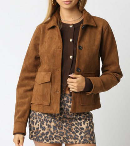 Salma Suede Jacket