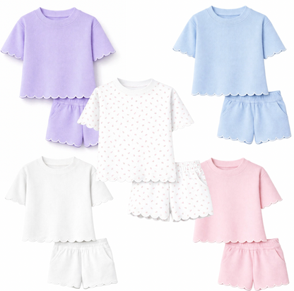 Mom + Me Scalloped Set