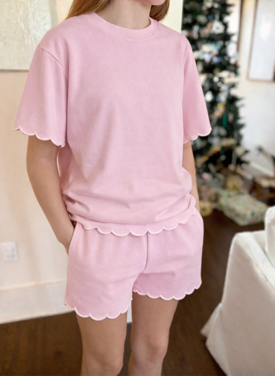 Mom + Me Scalloped Set