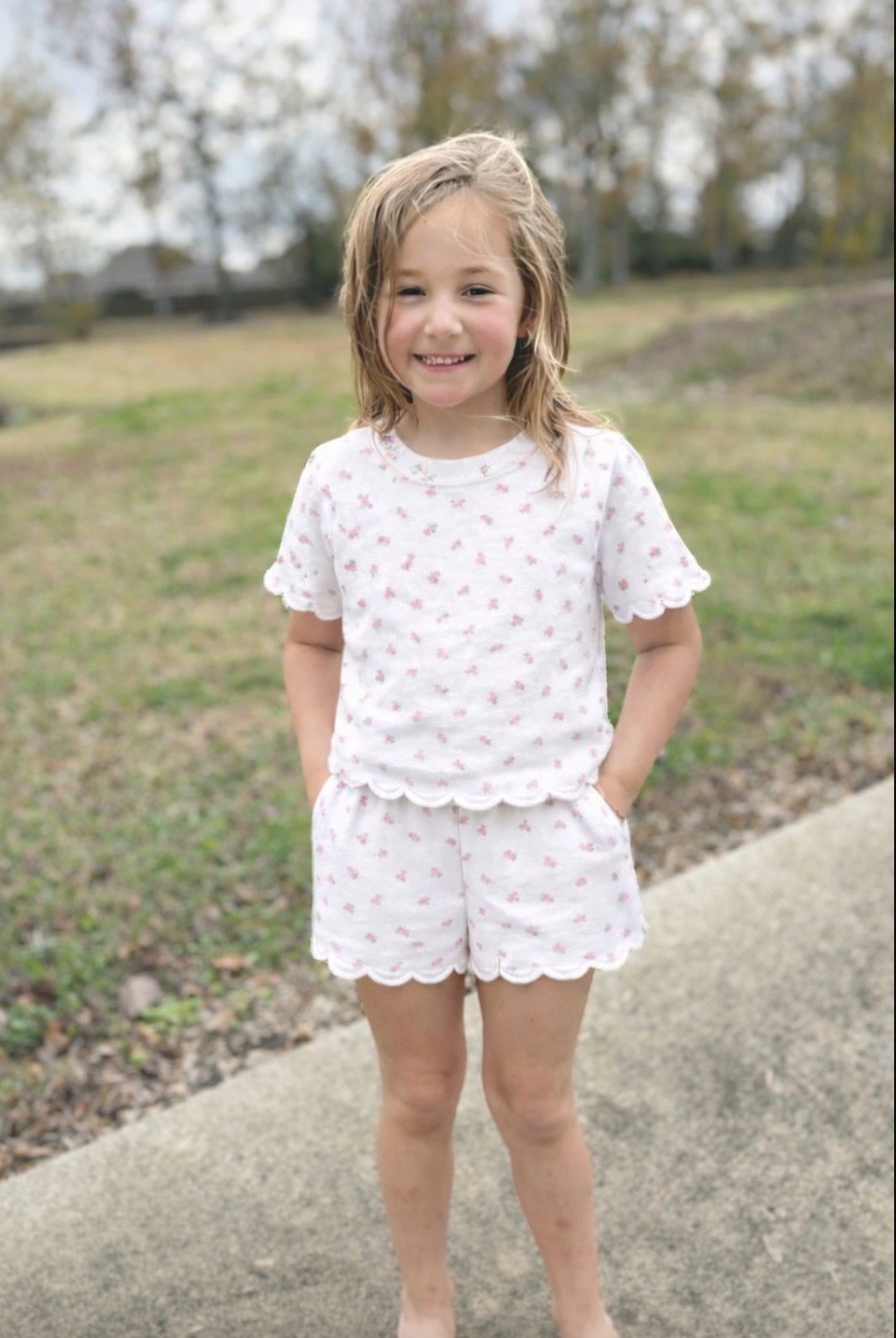 Mom + Me Scalloped Set