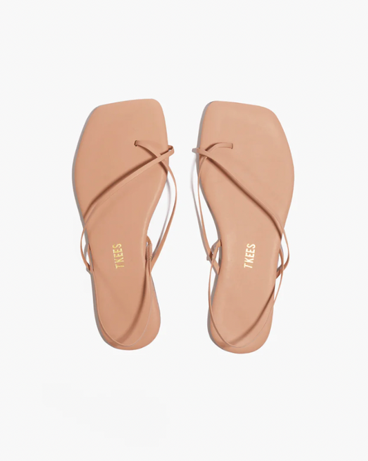 Tkees Square Toe Millie in Nude
