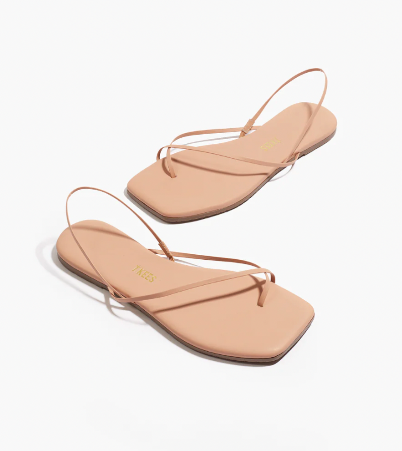 Tkees Square Toe Millie in Nude