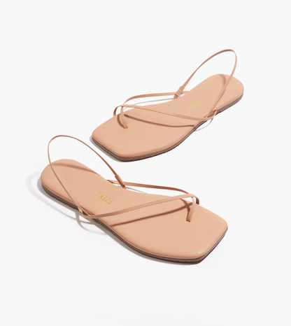 Tkees Square Toe Millie in Nude
