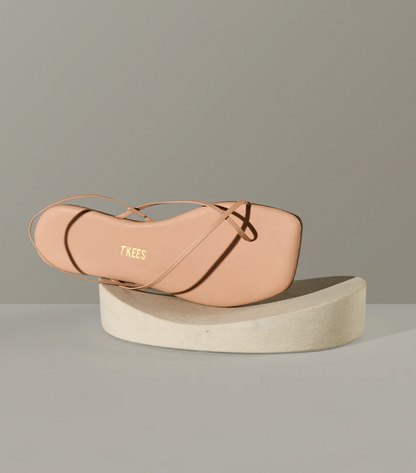Tkees Square Toe Millie in Nude