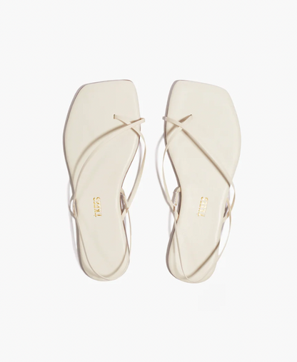Tkees Square Toe Millie in Cream