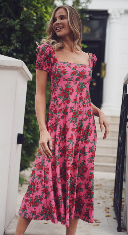 Smith and Quinn Rosalie Dress in Shrub Rose
