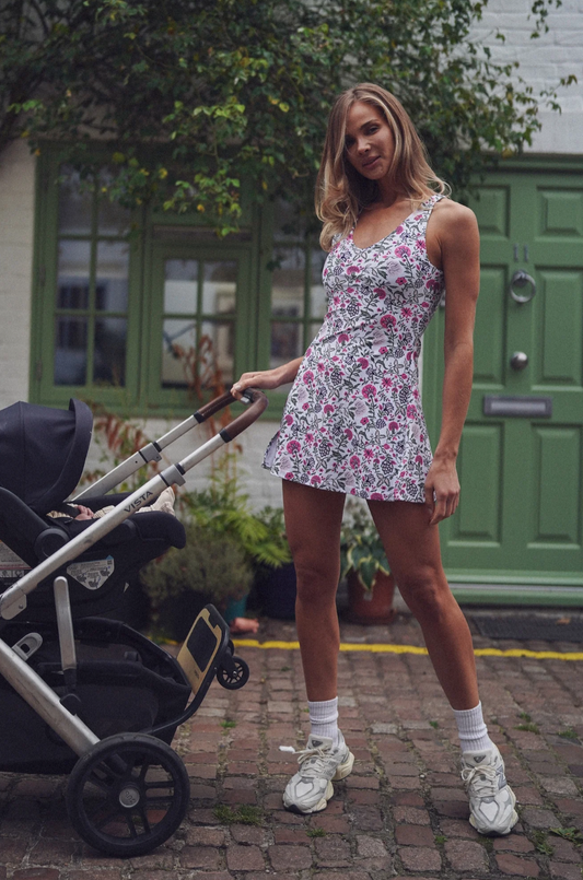 Smith and Quinn Campbell Dress in Perennial Play Pink