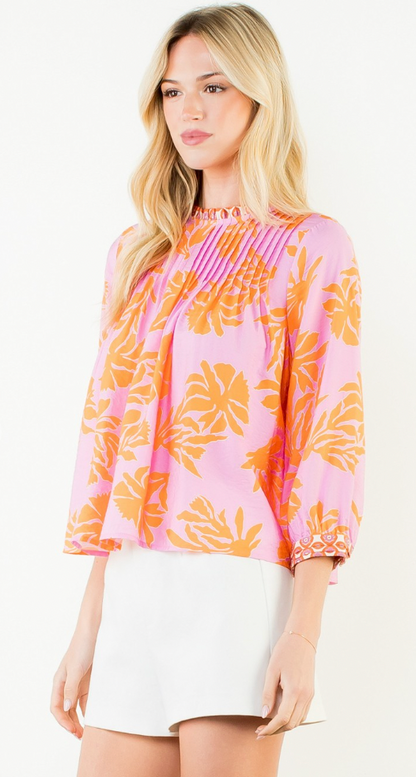 Floral Print Top (PREORDER)